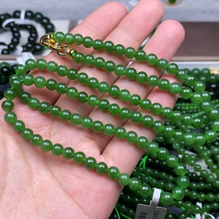 项链未镶嵌和田玉（碧玉）J****啊