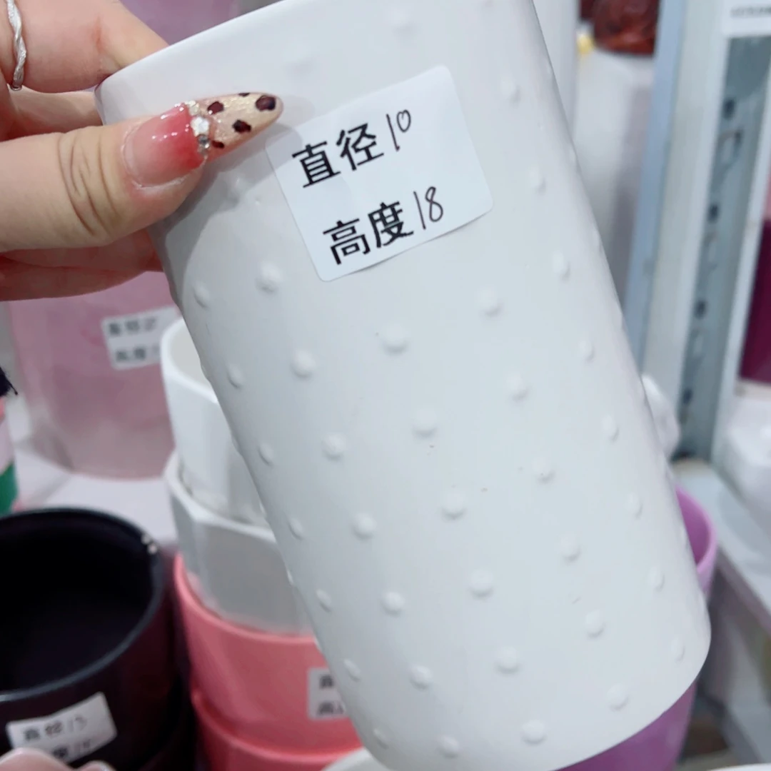 有孔，陶瓷花盆满10米包邮发货