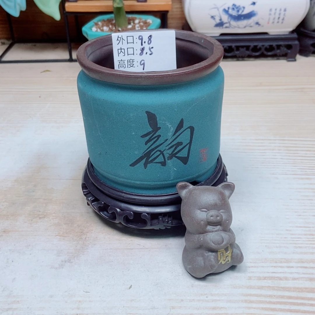 瓷片陶瓷花盆陶瓷艺术