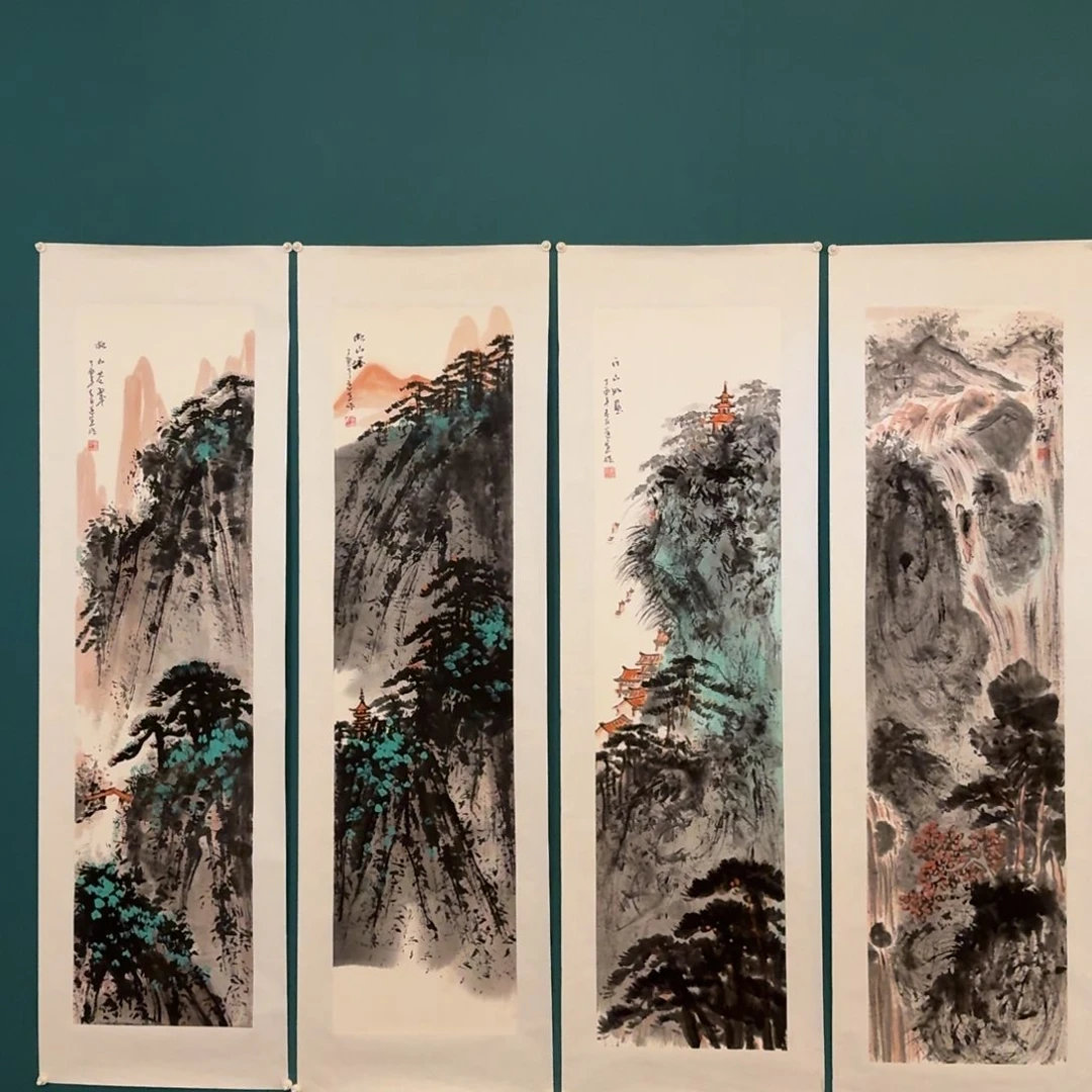 国画董老师作品画作
