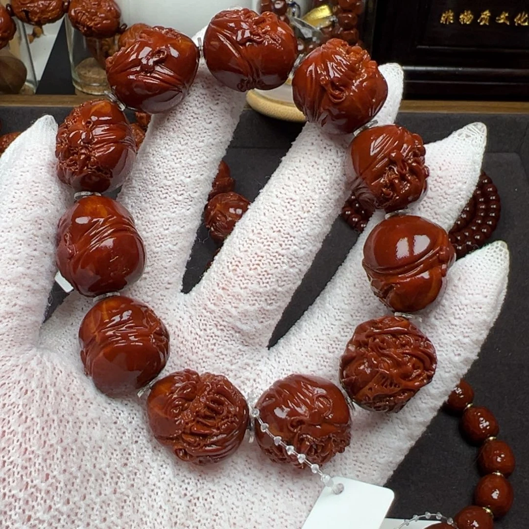 吊坠橄榄核石*、橄榄核