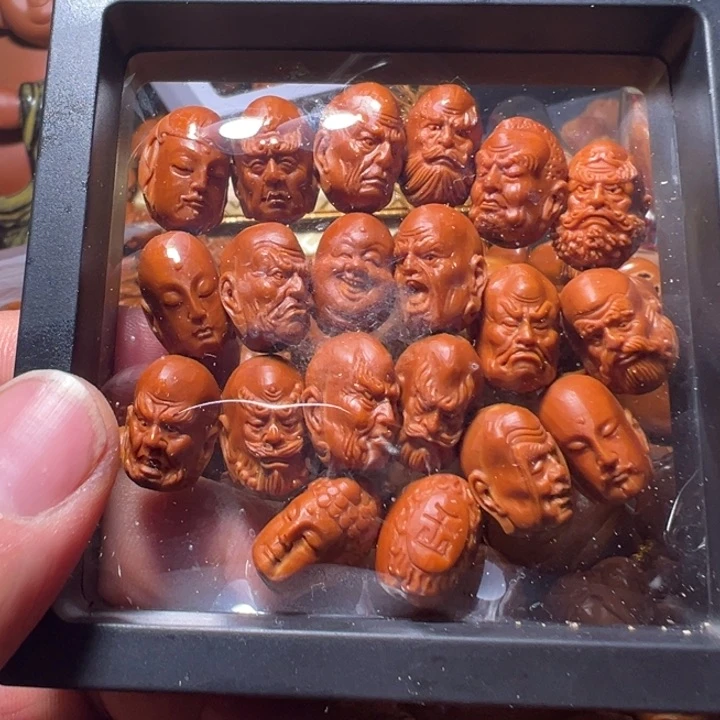橄榄核手串/手链天****啊小籽写实罗汉