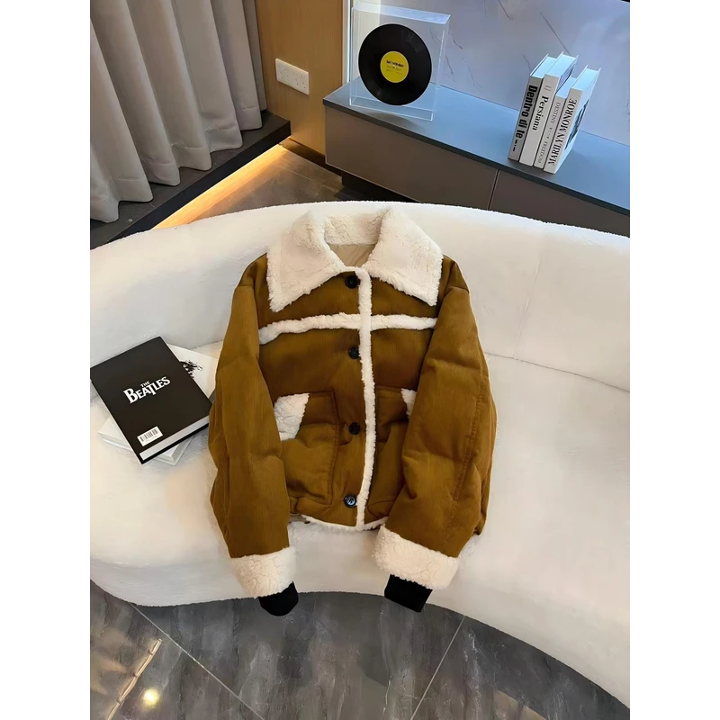 冬季女款羽绒服保暖外套宽松百搭显瘦厚款GK-839