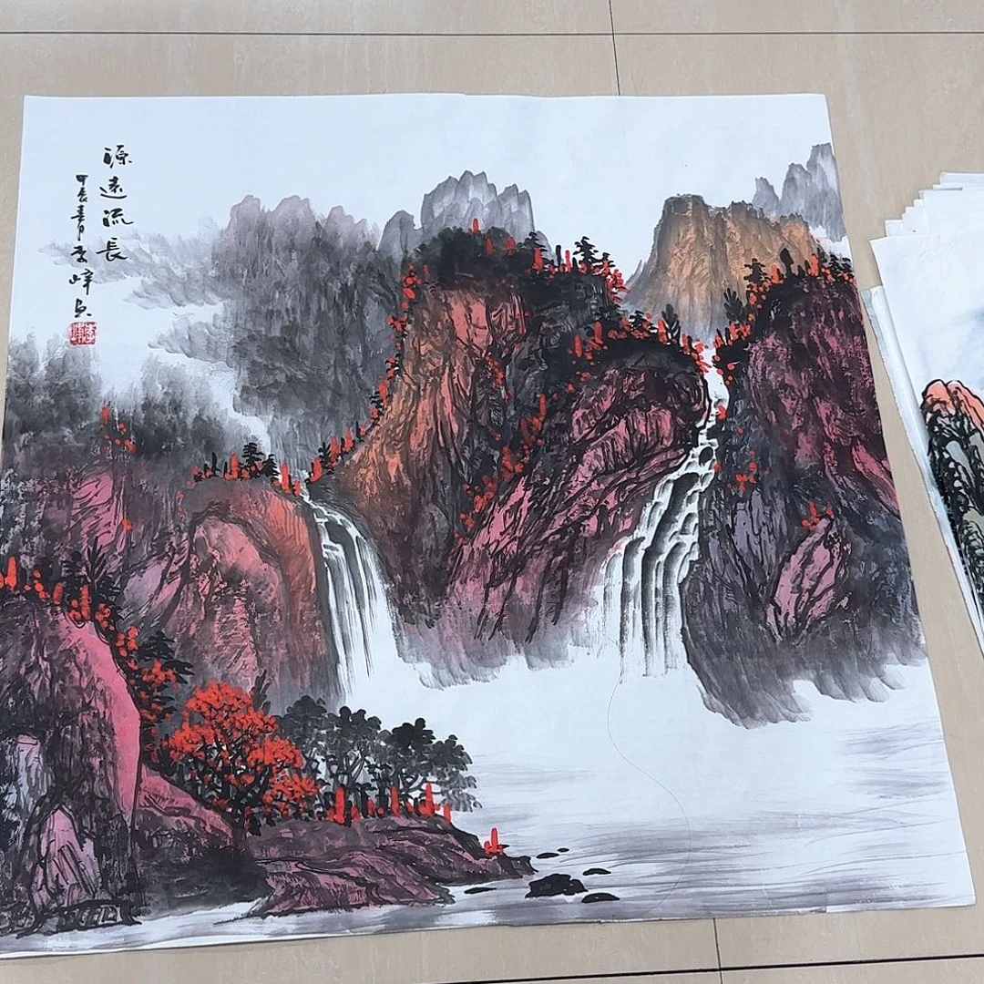 国画国画作品集一个