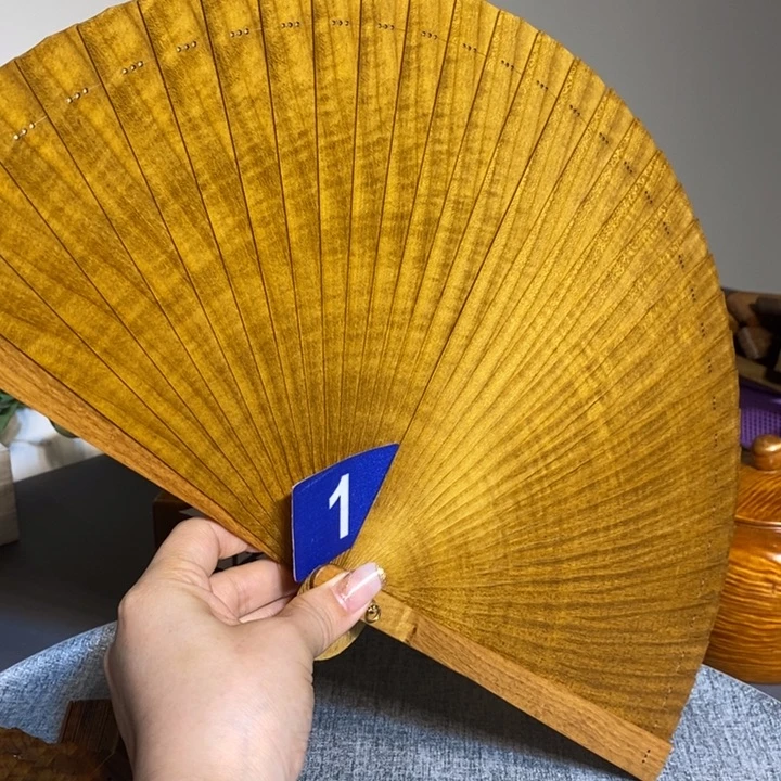 金丝楠金丝楠木扇子