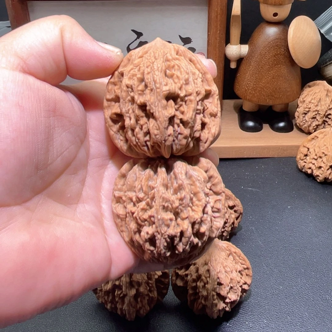 幸***人吊坠文玩核桃虎头