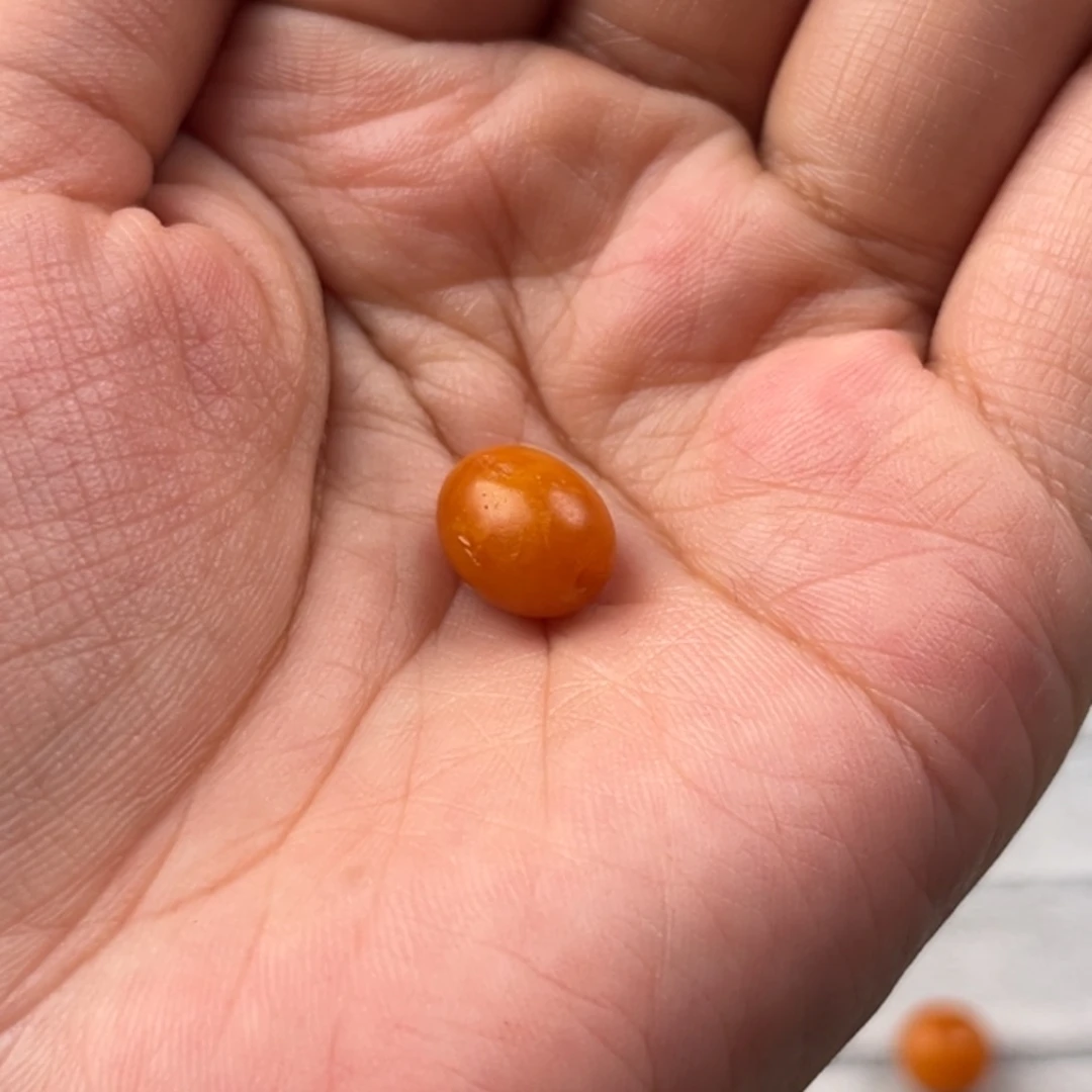 美***子蜜蜡未镶嵌颈饰老蜜蜡