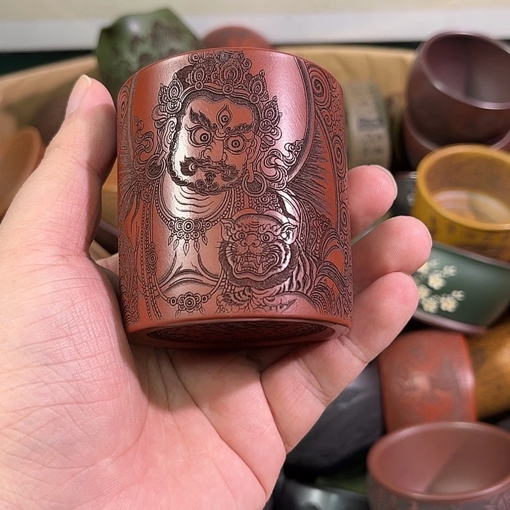 茶杯紫砂全手工紫砂主人杯