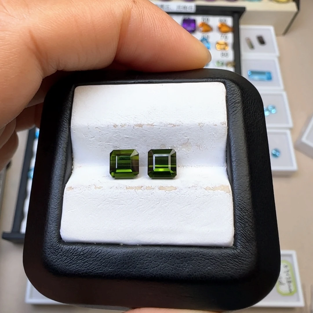 碧玺未镶嵌珠宝半成品天然 3.14克拉