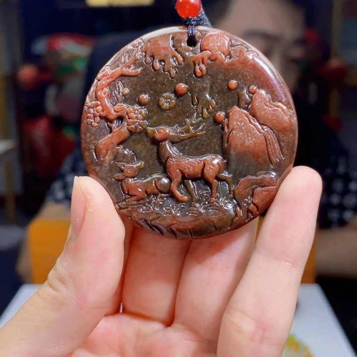 翡翠未镶嵌吊坠(不含链)X54