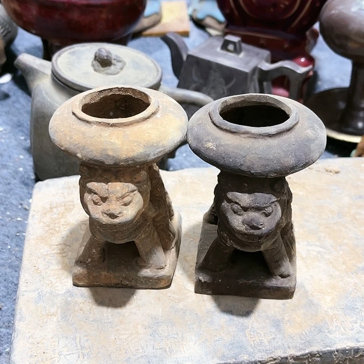 瓦当摆件茶台在瓦当摆件