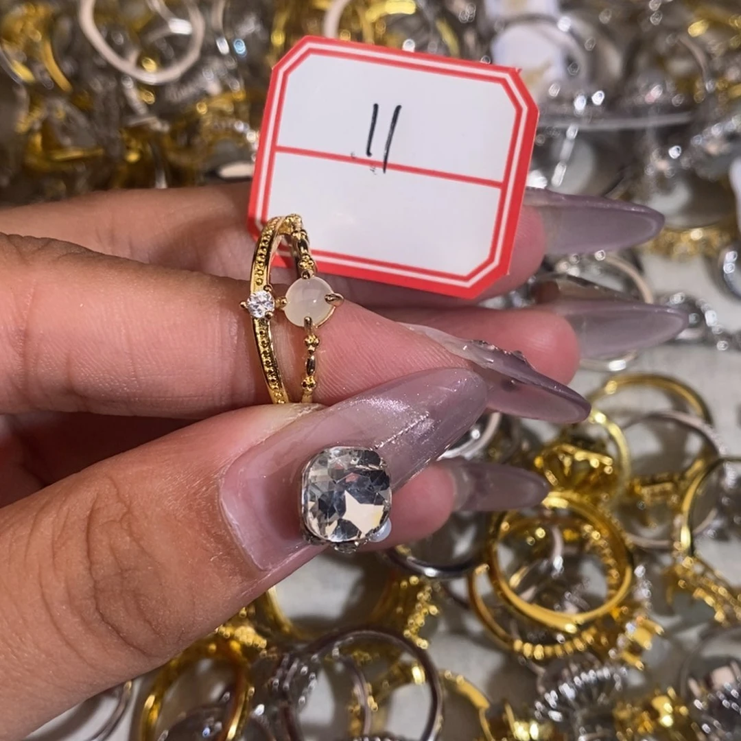 翡翠戒指合金翡翠首饰