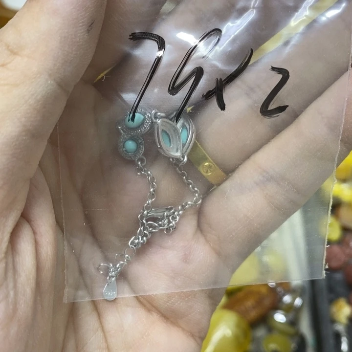 *****裸石蜜蜡未镶嵌手链