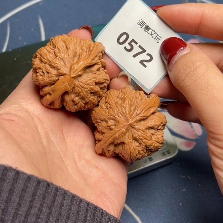 文玩核桃把件粗筋43.0572