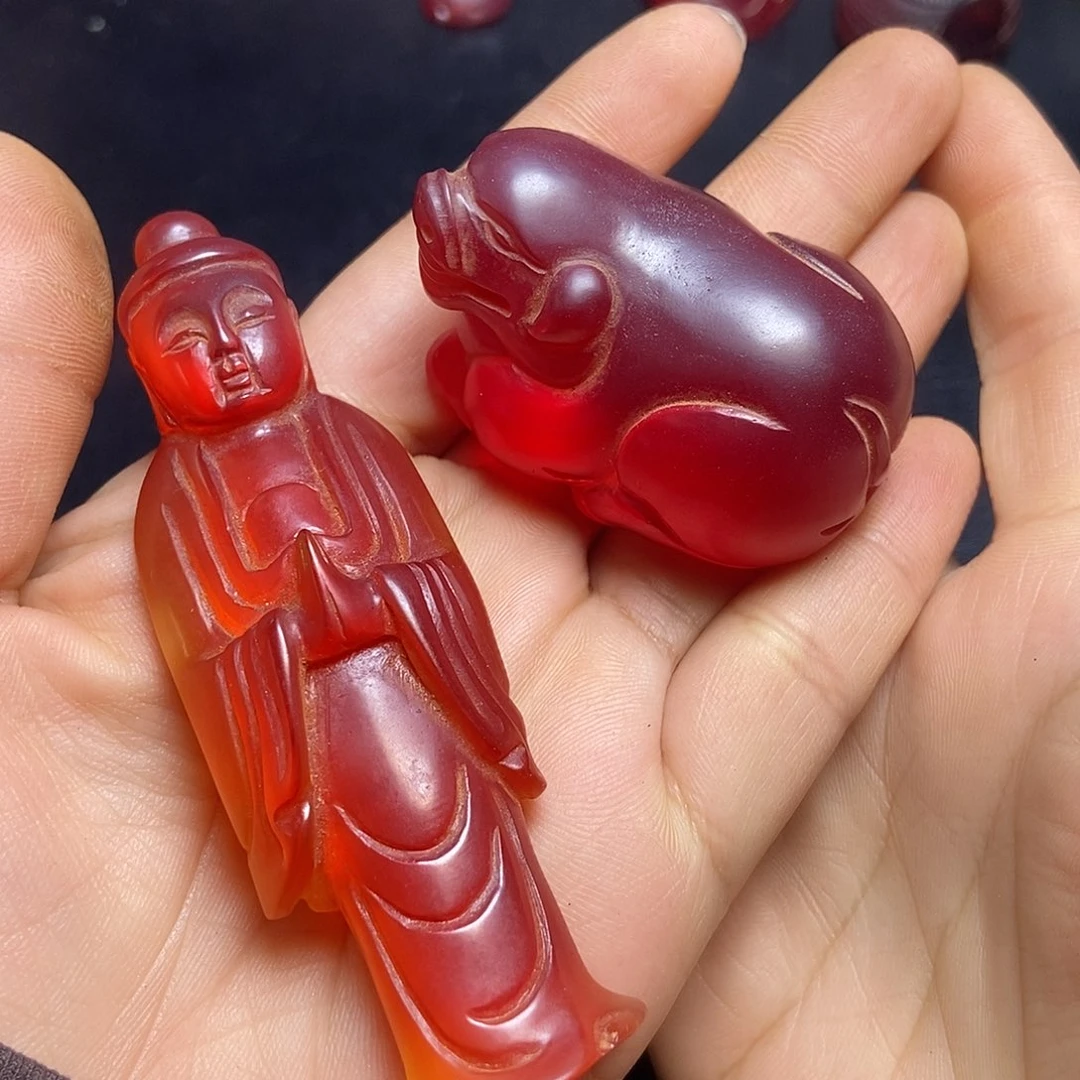 用***2白玉菩提吊坠精品文玩