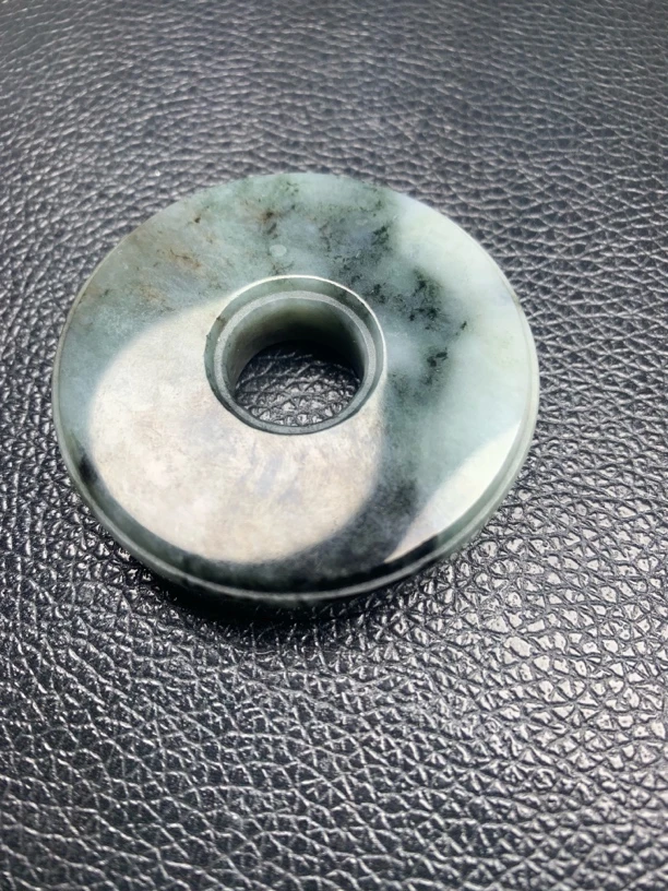 平安扣天然A货独山玉手玩件A788：52×12mm寓意：平平安安，健健康康