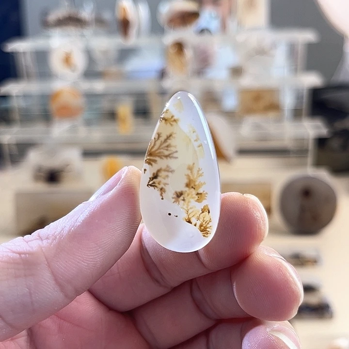 玛瑙/玉髓未镶嵌吊坠(不含链)