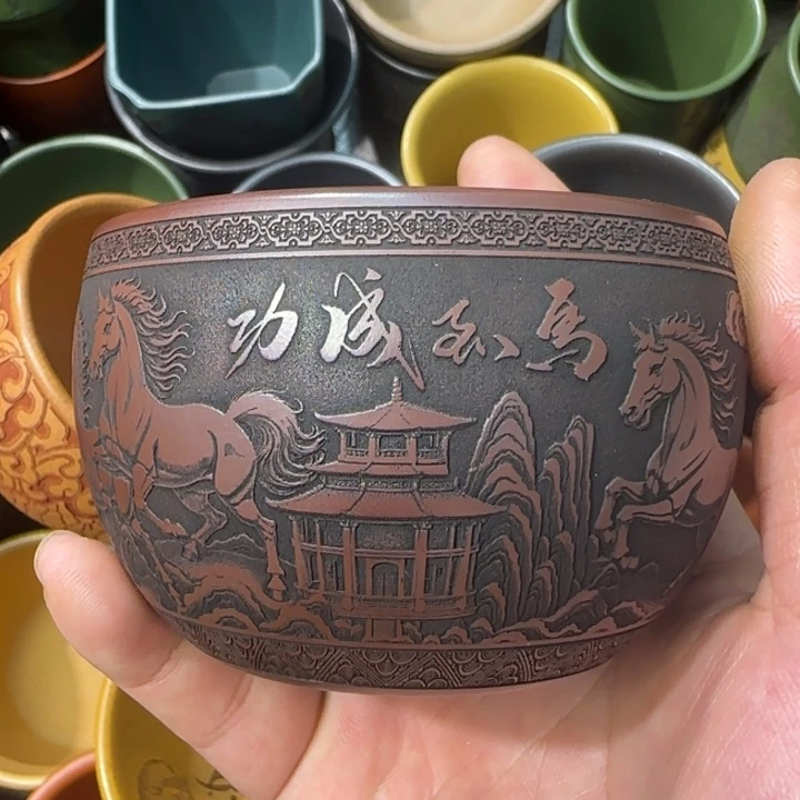 茶杯紫砂全手工制作工艺