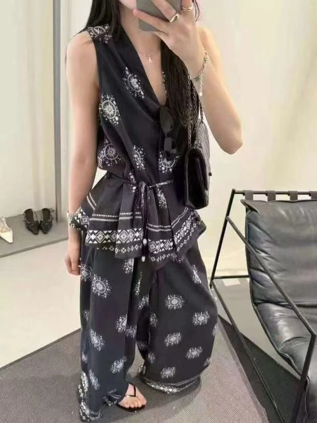 新款波西米亚度假风【自由女神】两件套