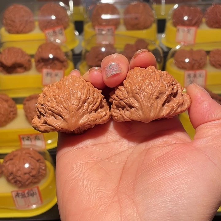 木质文玩麻核桃蛇头