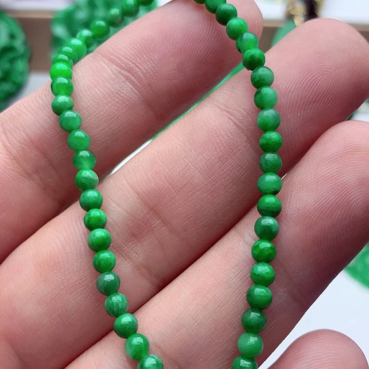 翡翠未镶嵌手链手串