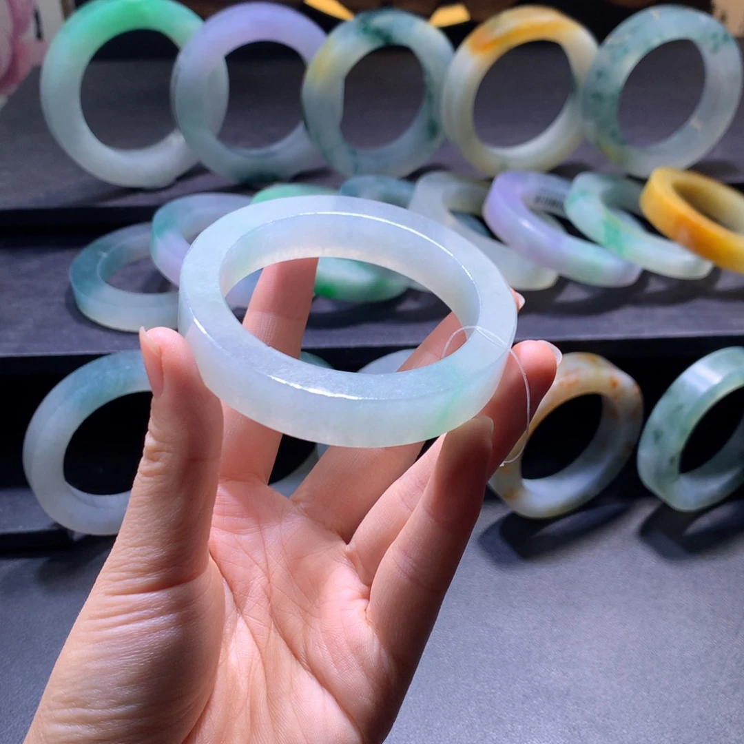 定制翡翠翡翠手镯未镶嵌