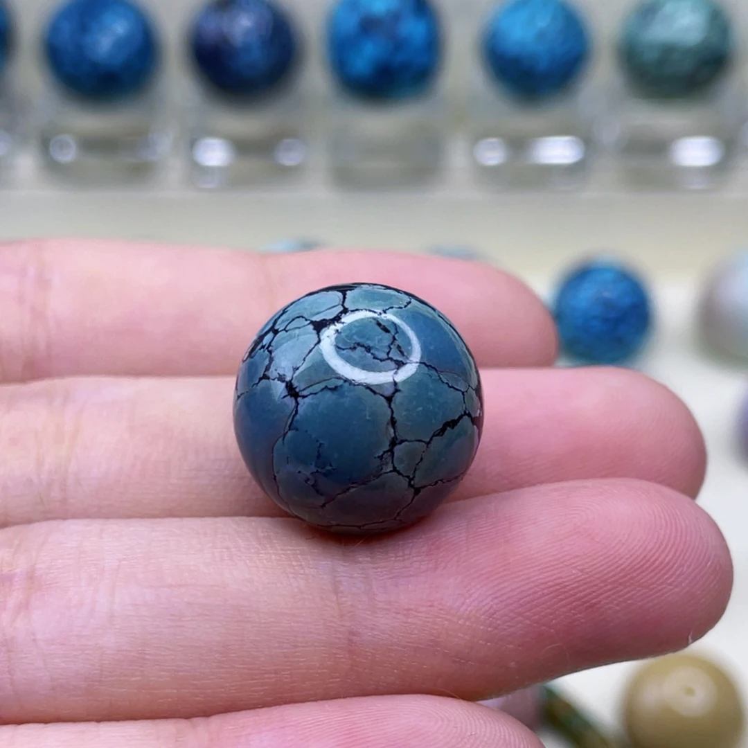 未镶嵌绿松石颈饰尺寸卡16.5