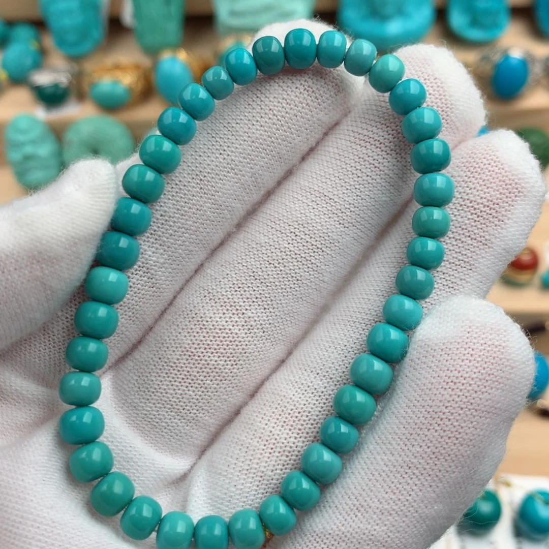 绿松石配饰未镶嵌5.4mm