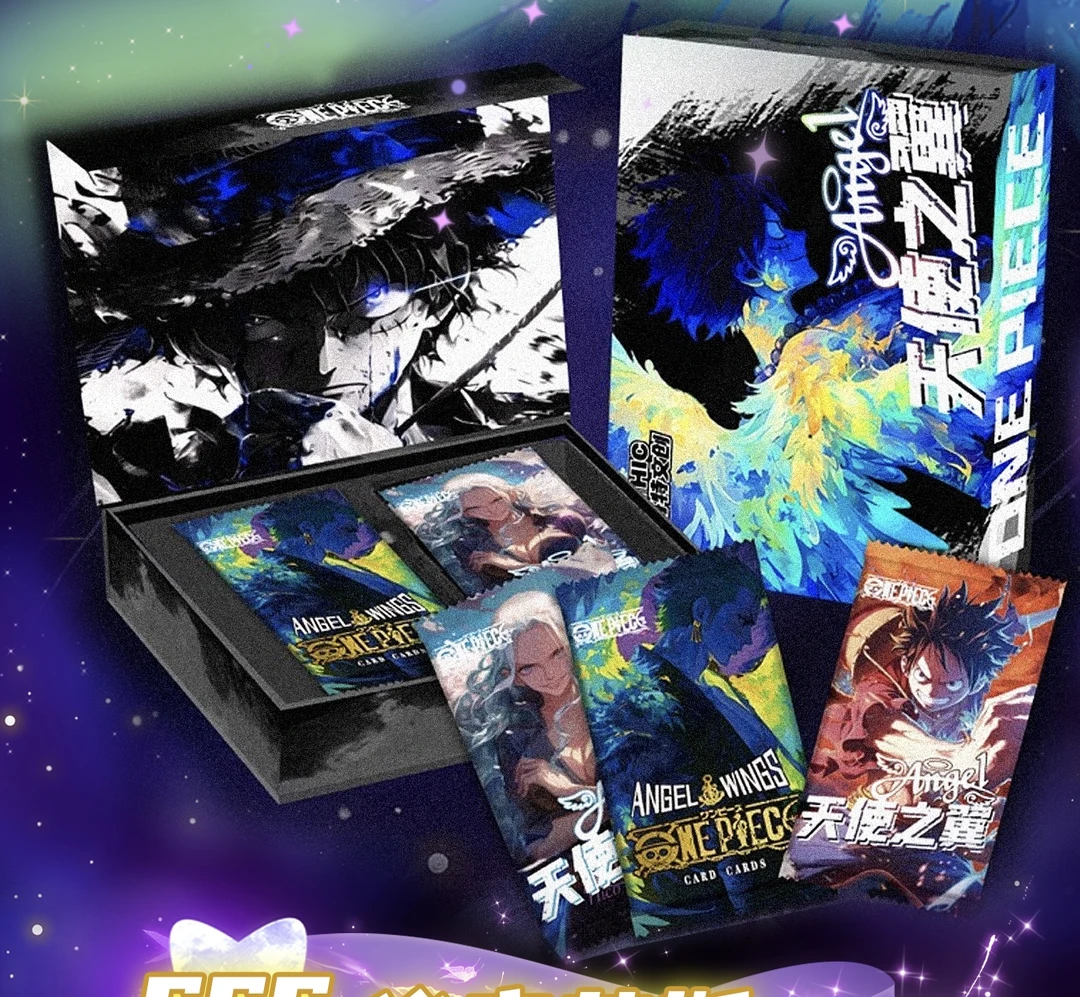 欧盒【北极熊海贼王】天使之翼 航海王第二弹   二创卡牌收藏盲盒