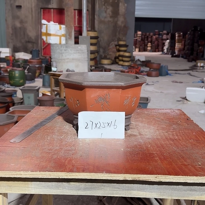 紫砂花色紫砂花盆