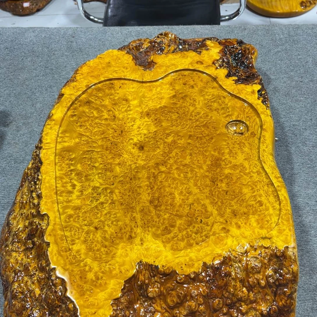 听***、实木茶盘整块实木