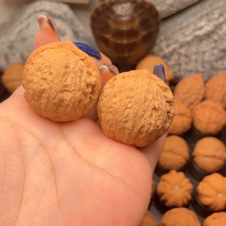 把件文玩核桃树皮球