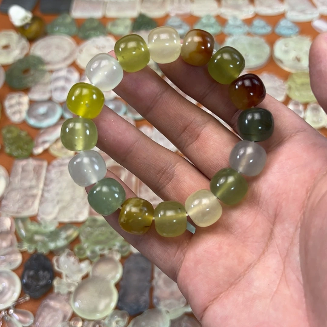 蛇纹石玉未镶嵌多样性随机发一卡14