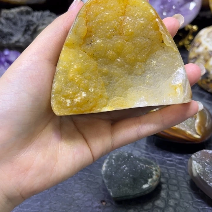 未镶嵌发饰水晶黄啵啵