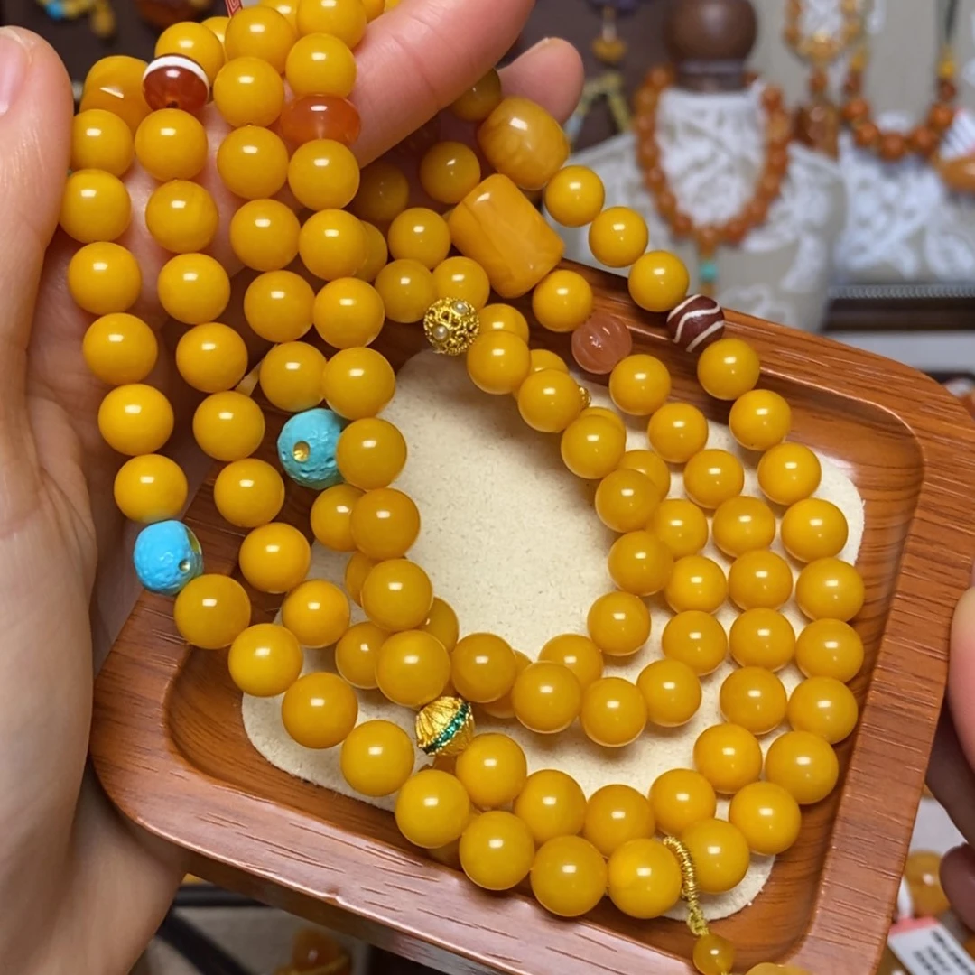 【闪购商品】手链蜜蜡未镶嵌手串