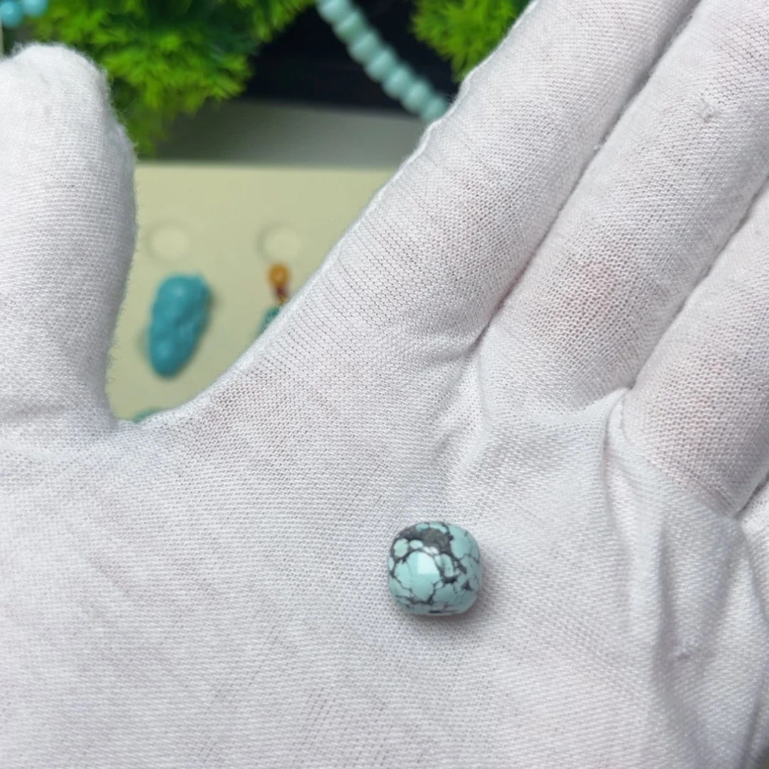 合金绿松石吊坠(不含链)