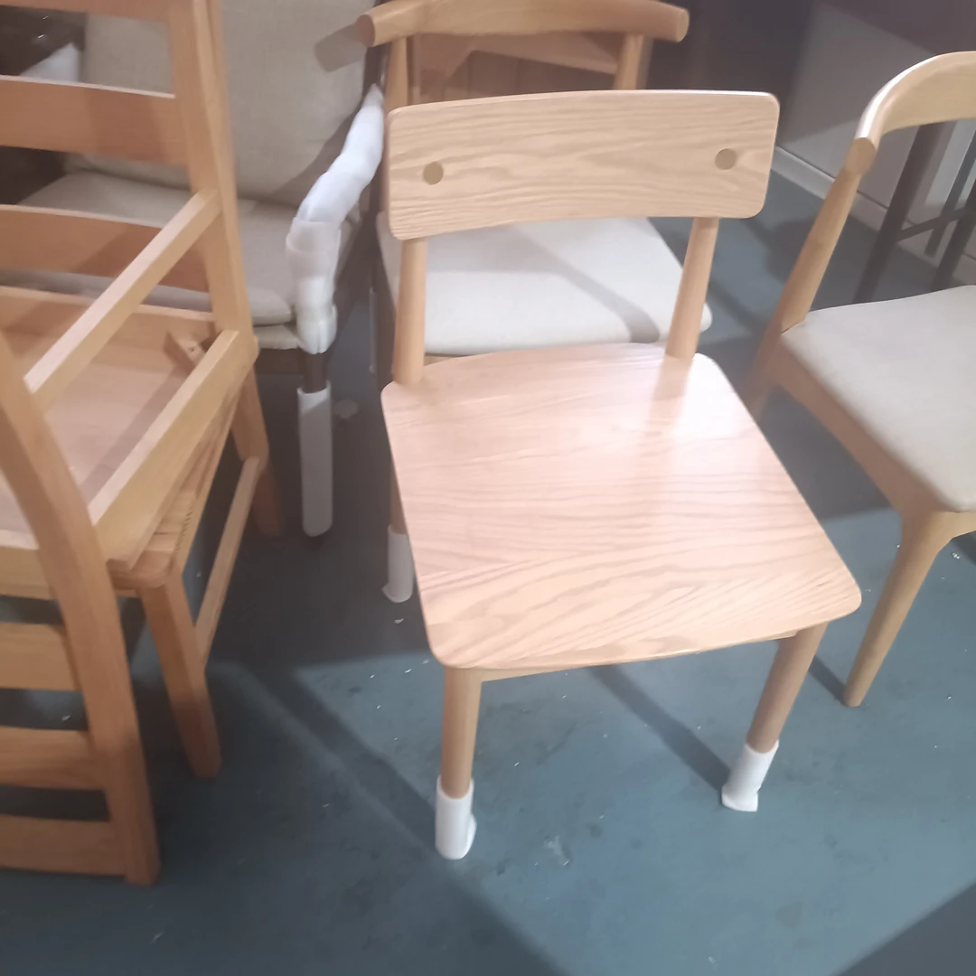 简约耐磨餐椅椅套椅子原木色