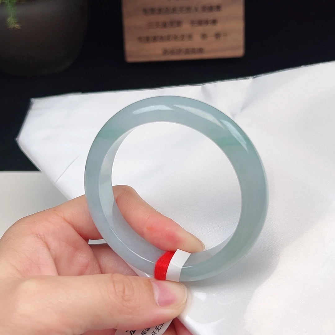 翡翠未镶嵌手镯b0406-3