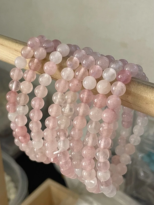 合金手链 【金金专属】6mm手串时尚百搭气质diy