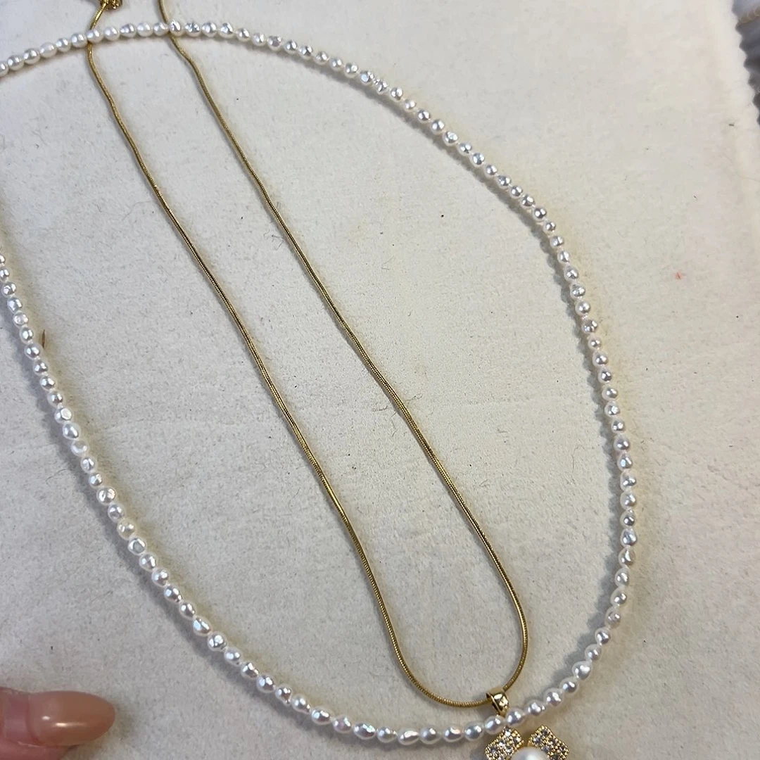 天然淡水珍珠钛钢淡水珍珠