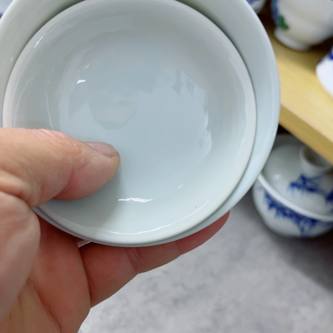 杯子九*手工手绘的陶瓷，