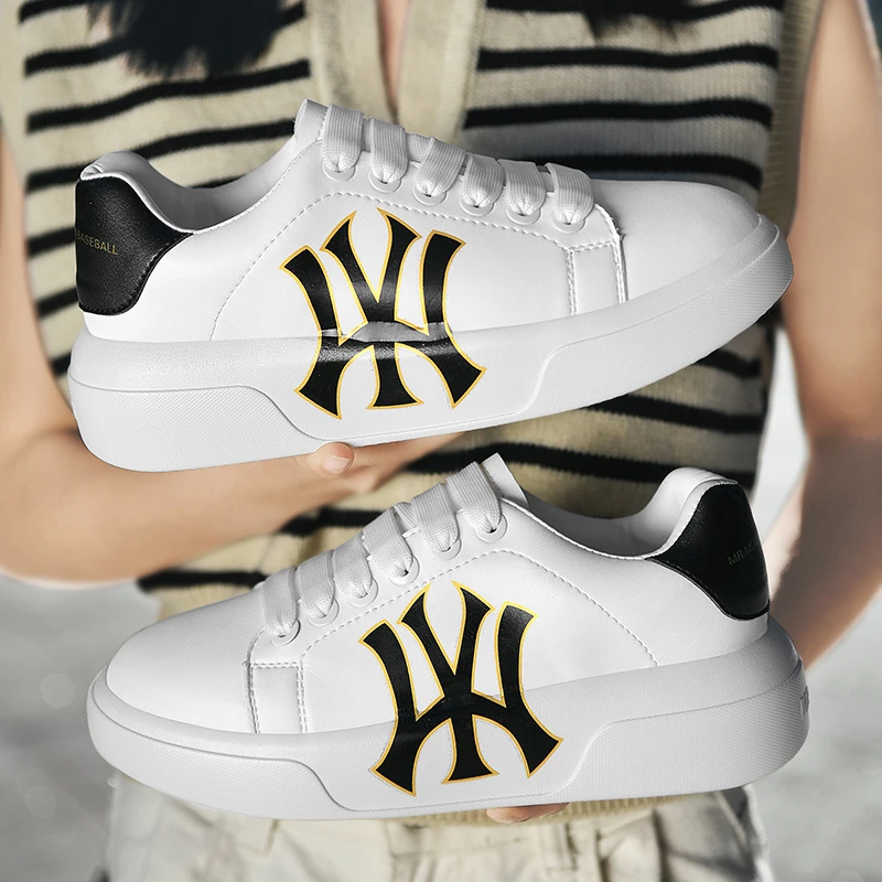 板鞋男女情侣复古休闲小白鞋子学长洋基队MY潮牌男鞋莆田夏季潮鞋