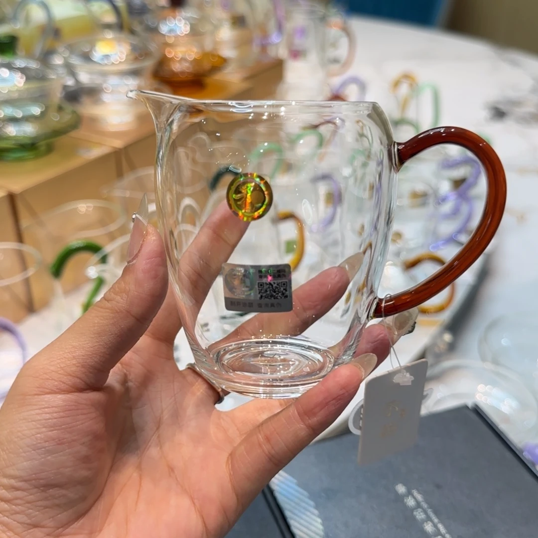 禾器琥珀色澈然公道杯