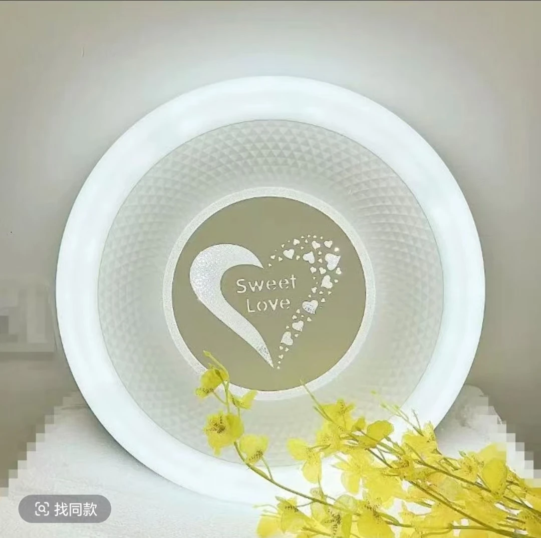 卧室灯圆形新款吸顶灯房间灯简约现代主卧灯吸顶灯轻奢餐厅灯