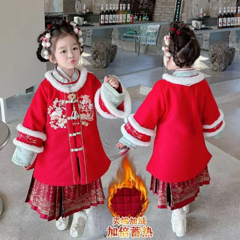 惜韩（328）好看外套单外套中国风拜年服洋气女童儿童