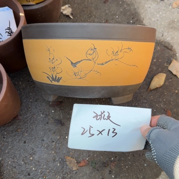 紫砂花盆特价商品