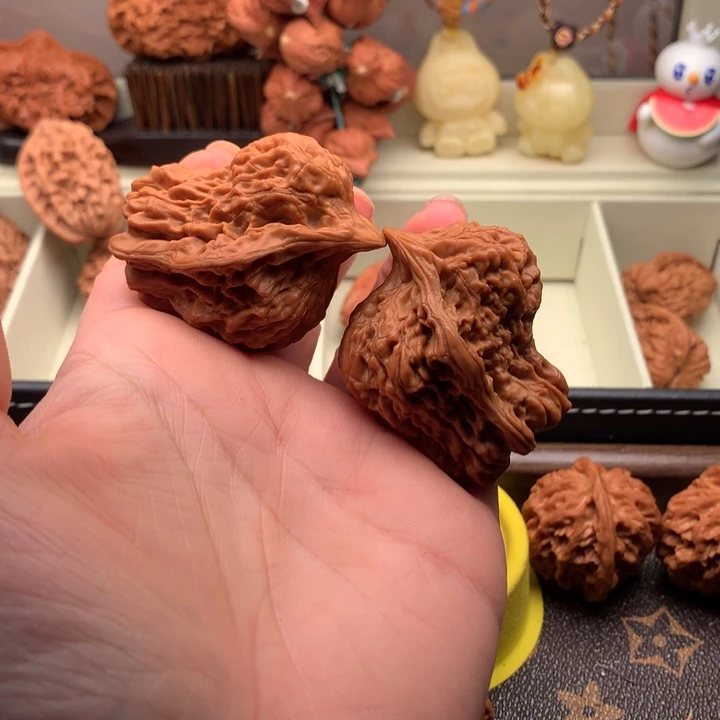 桃核吊坠官帽全品小鸟