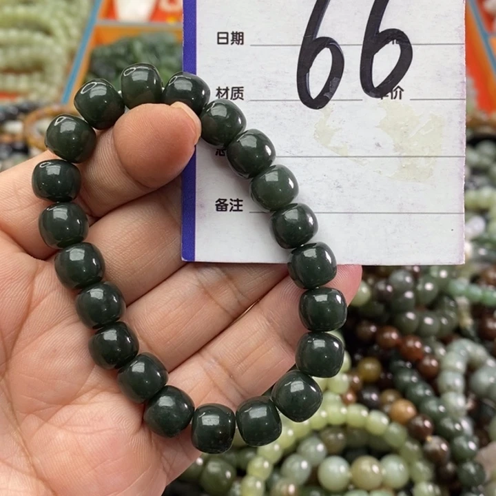 和田玉手链未镶嵌