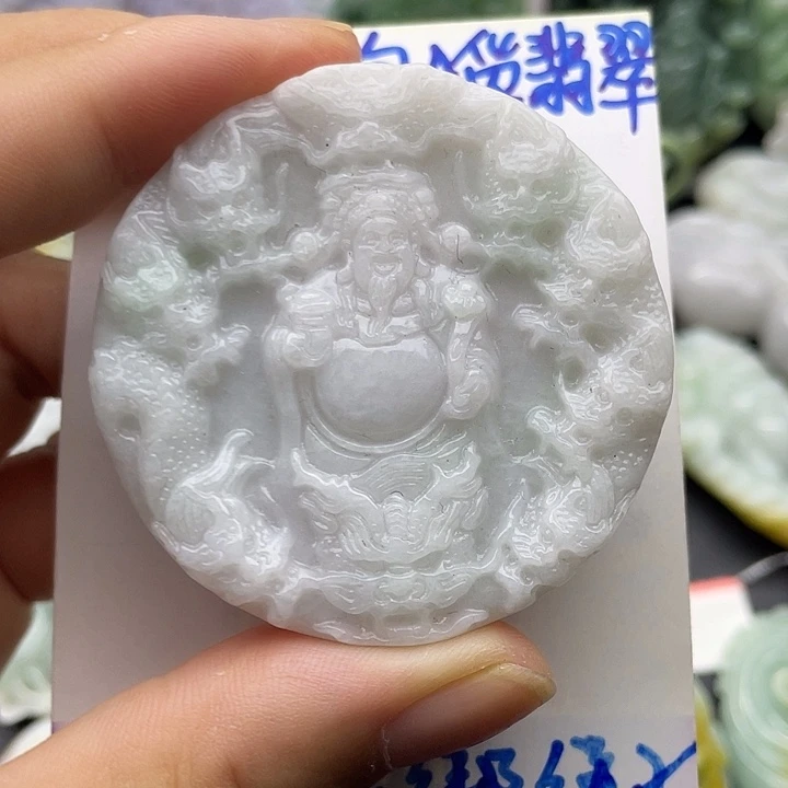 翡翠未镶嵌颈饰天然翡翠