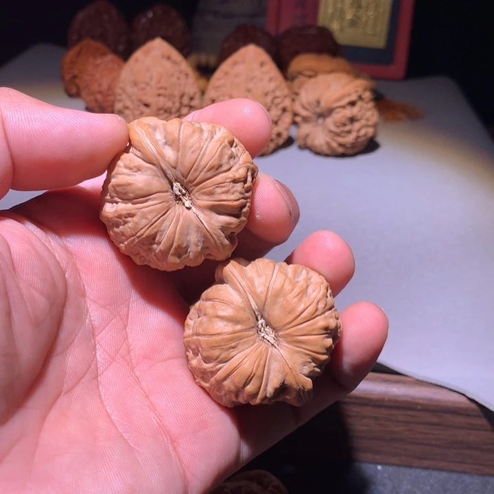吊坠桃核南瓜墩精品文玩核桃
